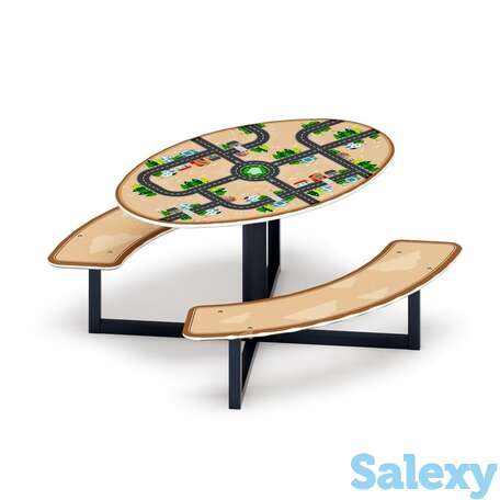 Столик детский игра (город) мф 31.01.02-01, фотография 1