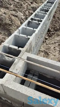 Сплитерные блоки,прямоугольные брусчатки вибропрессованные, газоблоки, фотография 2