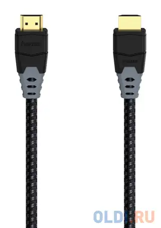 Кабель hdmi 1.5м hama h-205445 плоский черный, фотография 1