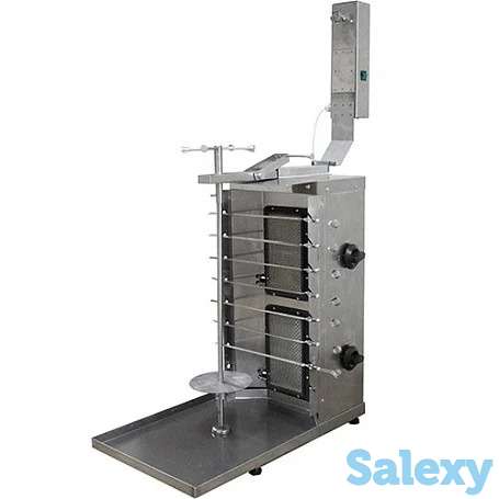 Шаурма-шашлычница газовая ШШГ-2-2-М с мотором, фотография 3