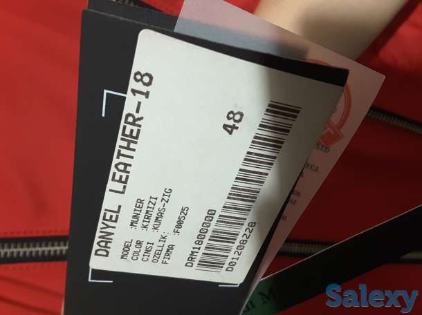 Продам куртку демисезонную Franco Di Marco с кожаными вставками, фотография 7