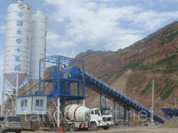 Бетонный завод из китая 60 м3, фотография 1