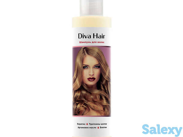 Шампунь для волос diva hair shampoo, фотография 1