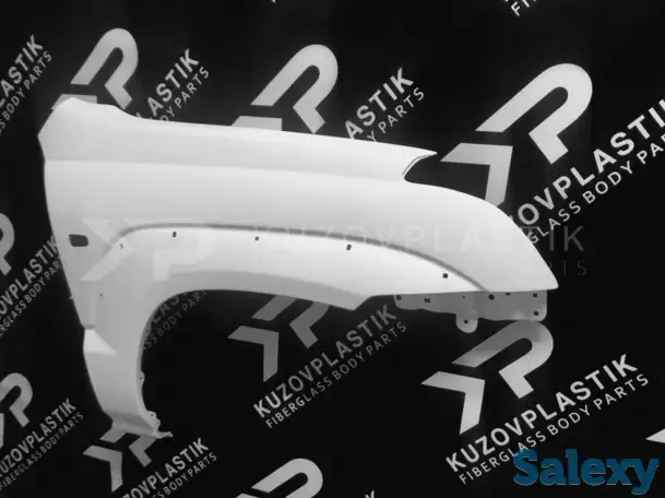 Крыло на Тойота Land Cruiser Prado 120 из стеклопластика., фотография 1