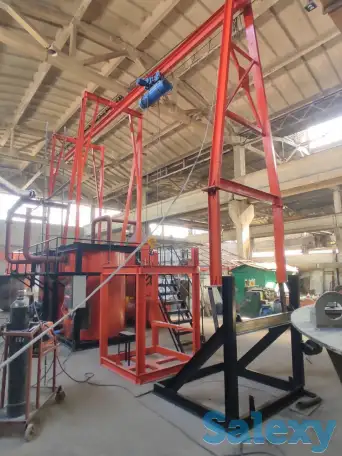 Пиролизная установка печное топливо переработка авто шин пластик пиролиз, фотография 1