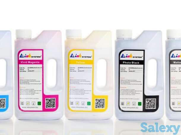 Комплект ультрахромных чернил inksystem для epson 9910, 1л. (5 цветов), фотография 1