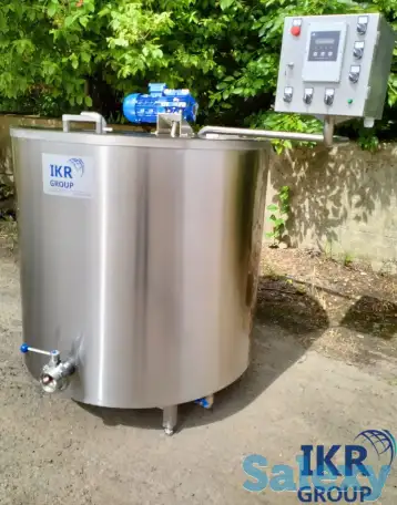 Пастеризатор молока на 50л, 100л, 200л, 300л, 400л, 500л, 600л, 800л и 1000 литров., фотография 5