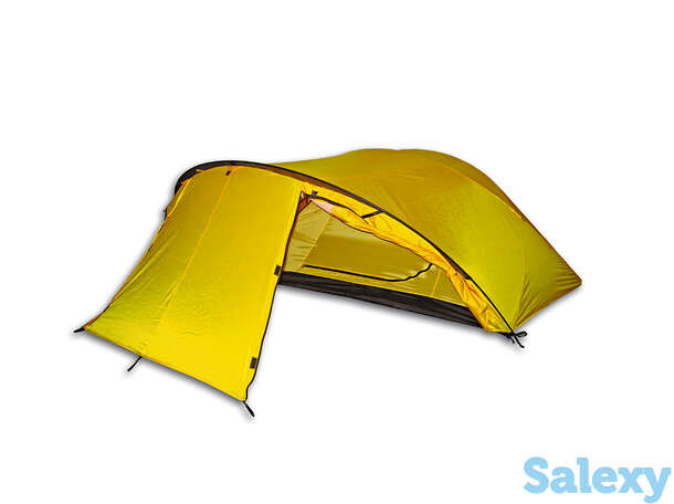 Палатка нормал байкер si/pu желтая, фотография 1