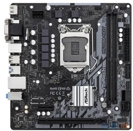 Материнская плата asrock h510m-hdv r2.0, фотография 1