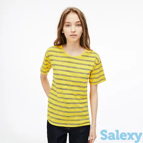 Женская футболка lacoste с круглым вырезом, фотография 1