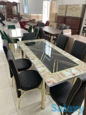 Кухонный комплект стол и 6 стульев. Производство Турция, фотография 4