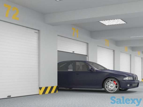 Автоматические секционные ворота для паркингов с высокой интенсивностью работы 2200 х 2500, фотография 1