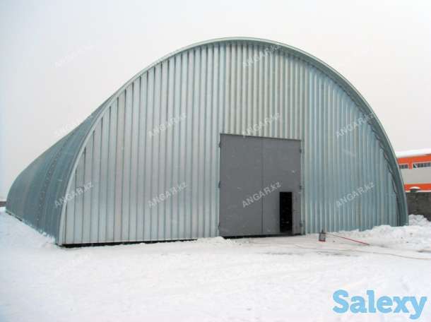 Строительство бескаркасных ангаров в г. Актау, фотография 1