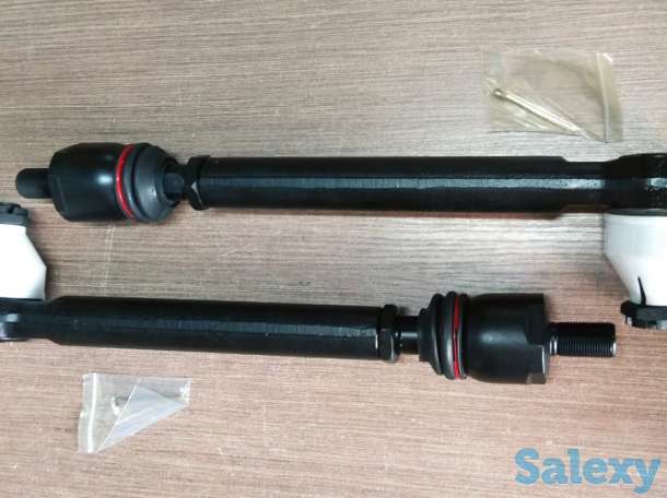 Тяга с наконечником в сборе на экскаватор-погрузчик Hidromek 102B, 102S., фотография 1