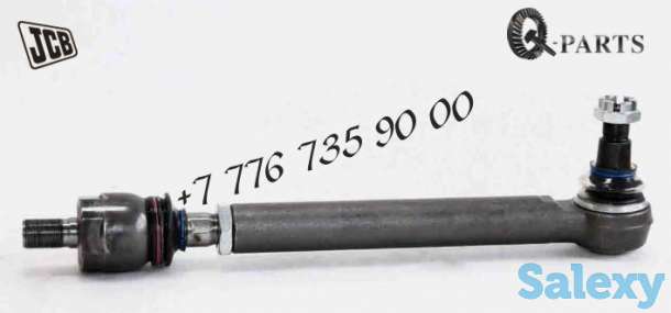 Тяга с наконечником в сборе на экскаватор-погрузчик JCB 3CX и 4CX, фотография 1