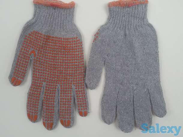 Перчатки х/б с ПВХ точкой, фотография 2