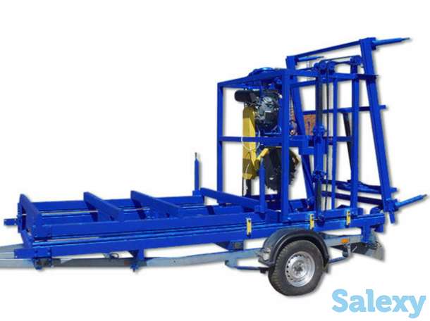 Дисковая угловая автономная пилорама «ДПР-550 Мобил», фотография 1