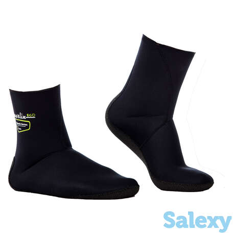 Носки marlin anatomic kevtex eco , черн., 9mm, фотография 1