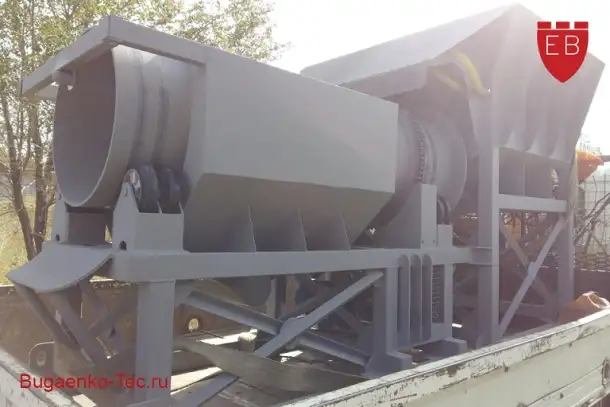 Мобильный промприбор B 1362 Скруббер - Бутара для промывки и добычи золота от производителя, фотография 3