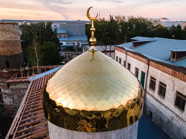 Изготовление куполов любых размеров для мечетей, мазаров, церквей, фотография 1