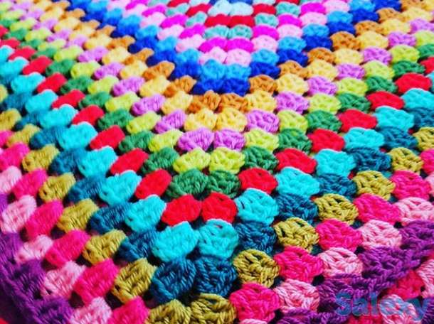 Вяжу коврики, фотография 1