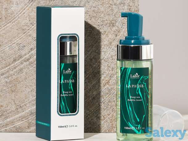 Тонер для лица la'dor la-pause deep sea bubble toner, фотография 2