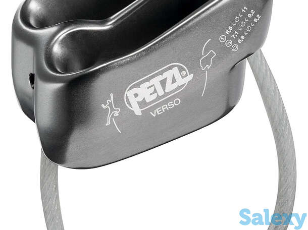 Страховочно-Спусковое Устройство Petzl Verso New Gray, фотография 1