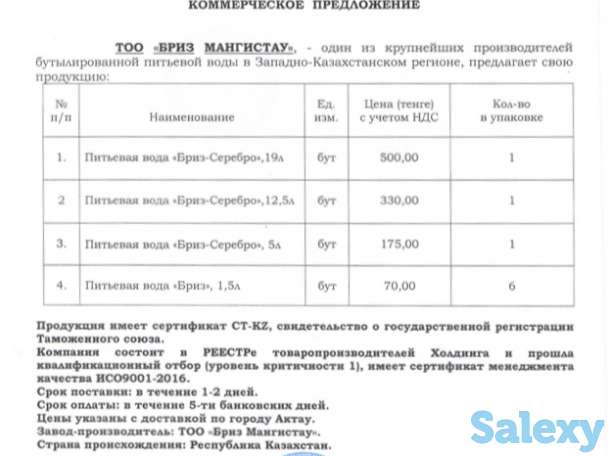 Бутилированная вода, фотография 3