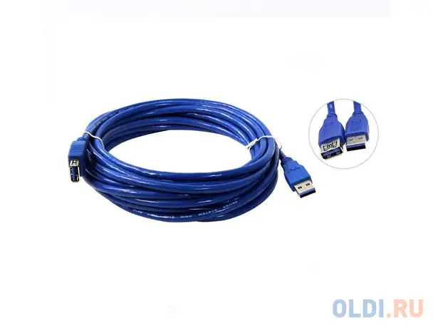 Кабель usb 3.0 am-af 5.0м 5bites uc3011-050f, фотография 1