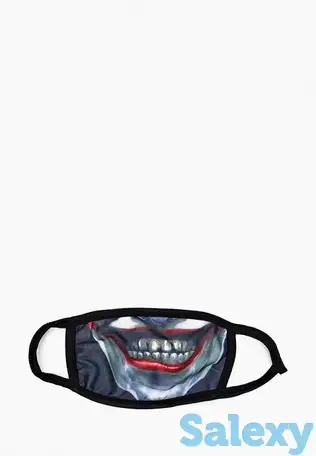 Маска для лица защитная красная жара, фотография 1