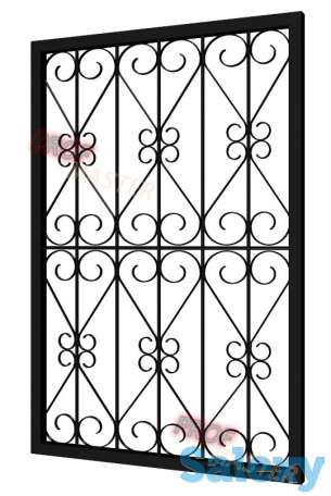 Изготовление металлических решеток на окна, фотография 2