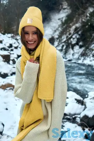 Шарф из смесовой шерсти, фотография 1