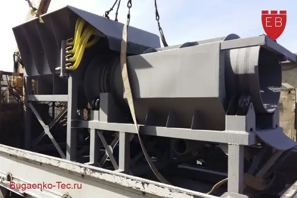 Мобильный промприбор B 1362 Скруббер - Бутара для промывки и добычи золота от производителя, фотография 2
