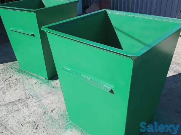 Мусорный контейнер для ТБО 0,75м3, 0,75 кубов, 750л Атырау 0,8 кубов, фотография 2