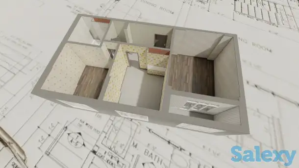 3D планировки ( интерьер / экстерьер ), фотография 2