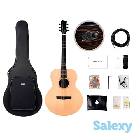 Электро-акустическая гитара enya ea-x1 pro/eq, фотография 1