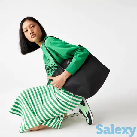 Сумка-тоут lacoste l.12.12 concept с вертикальной молнией, фотография 1