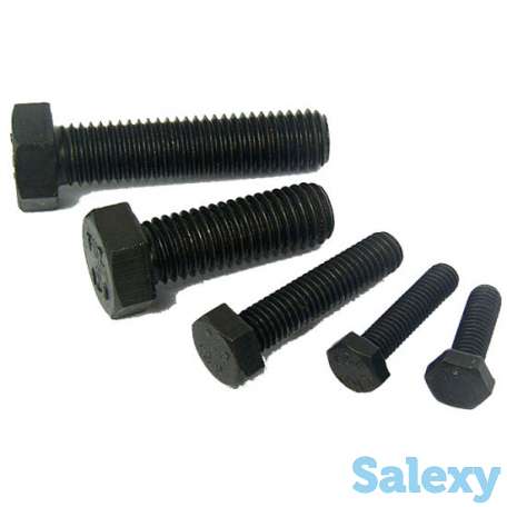 Болты гайки шайбы чёрные и оцинкованные в ассортименте, фотография 2