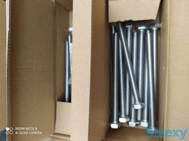 Болты с шестигранной головкой DIN 933 нержавеющая, фотография 2