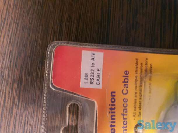 Кабель RS232 -A/V, шнур провод 1.8 метра, фотография 4
