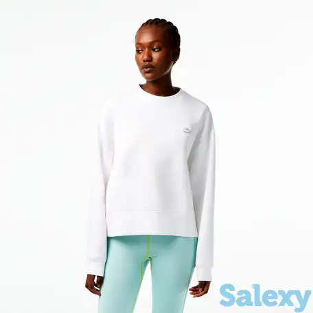 Женская спортивная толстовка lacoste oversize fit, фотография 1