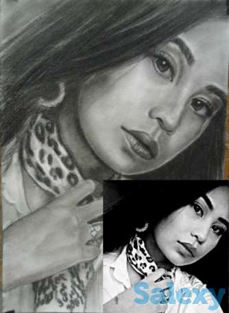 Портреты по фото ручной работы разной техники исполнения., фотография 9