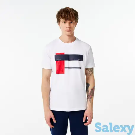 Мужская футболка lacoste slim fit, фотография 1