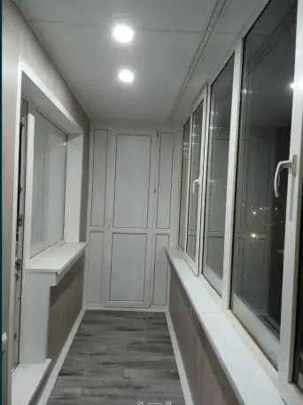 Производство металлопластиковых окон, витражи Застеклим балкон, лоджию, фотография 3