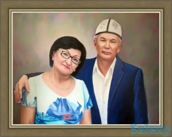 Портрет  по фото на заказ. Ручная работа маслом на холсте., фотография 9