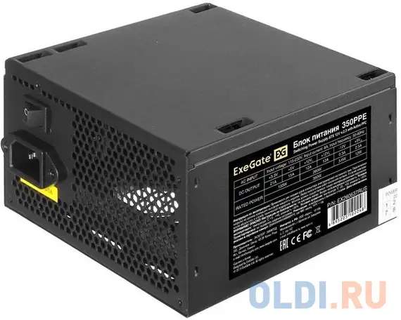 Блок питания exegate 350ppe 350 вт, фотография 1