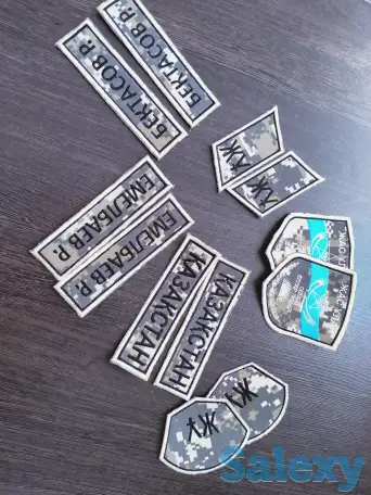 Шевроны, нанесение логотипа, фотография 2