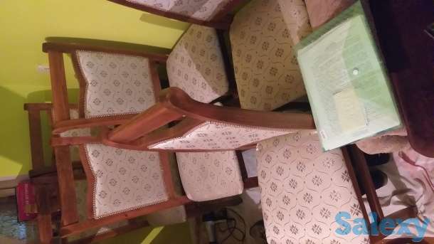 Продам стол и шесть стульев к нему., фотография 4