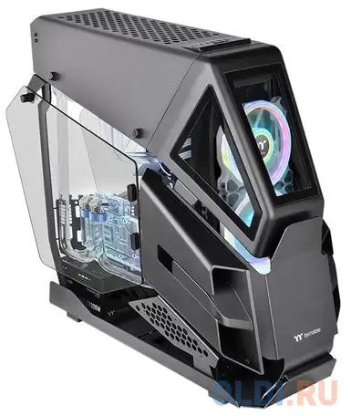 Корпус e-atx thermaltake ah t600 без бп чёрный, фотография 1