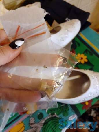 Продам туфли свадебные, фотография 1